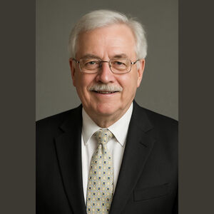 Geoffrey Beene Gray Silk Tie Geometric USA Made